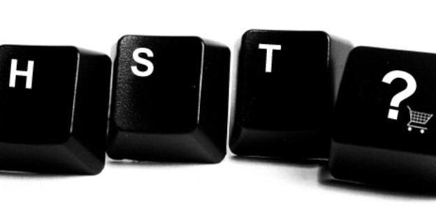 keyboard letters spelling hst with a question mark
