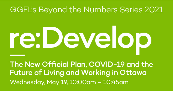 Text promoting webinar on the future of living and working in Ottawa