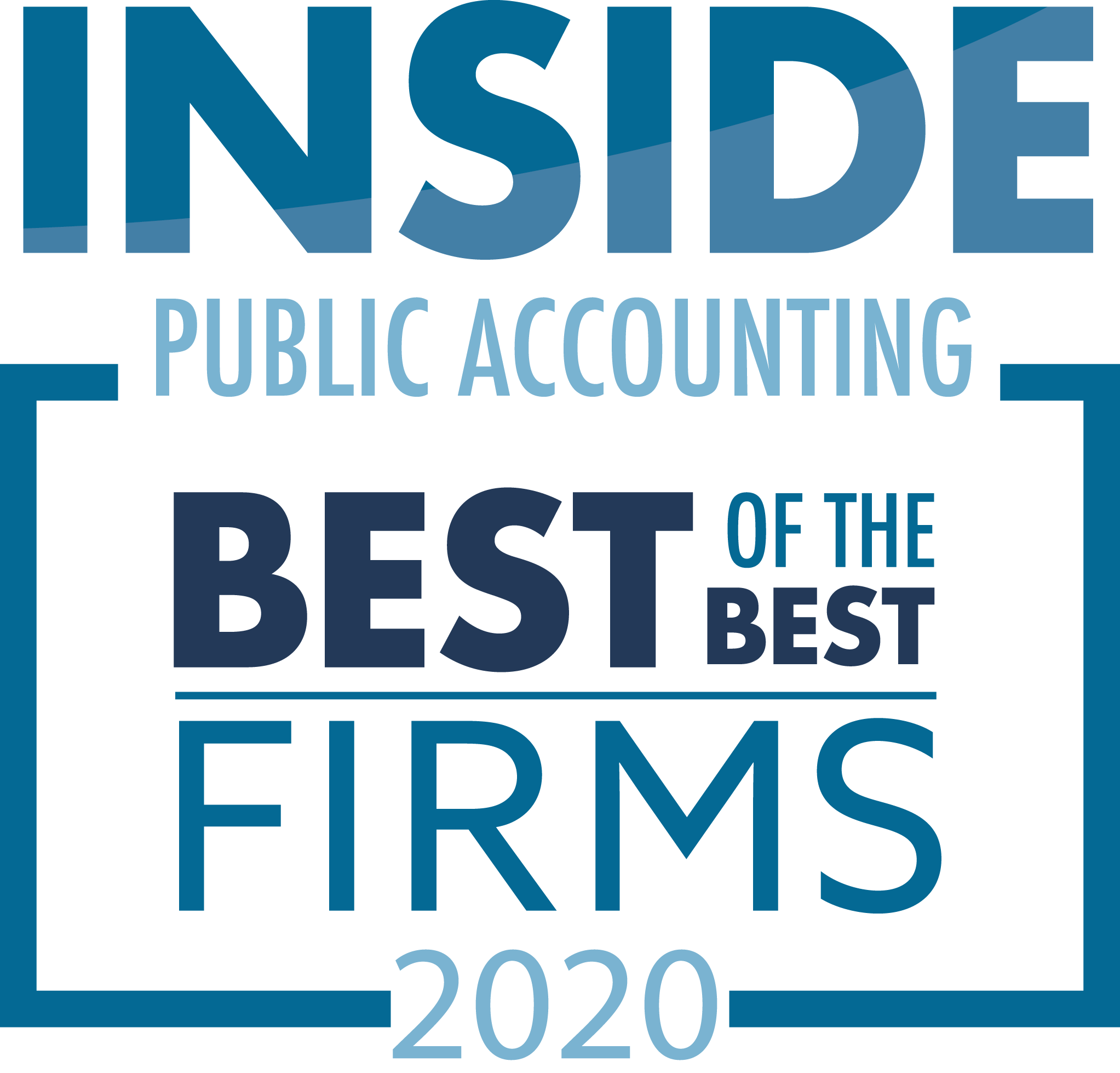 Inside Public Accounting 2020 Best of the Best Firms