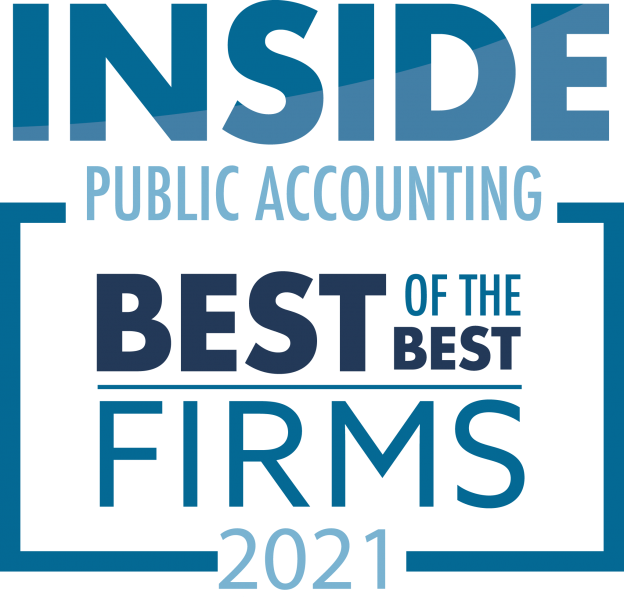 Logo got INSIDE Public Account Best of the Best firms for 2021