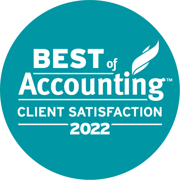 Best of Accounting for Client Satisfaction 2022 logo